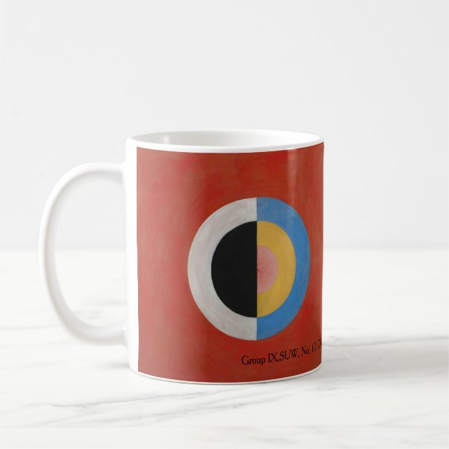 Taza De Café Arte abstracto de Hilma af Klint (Izquierda)