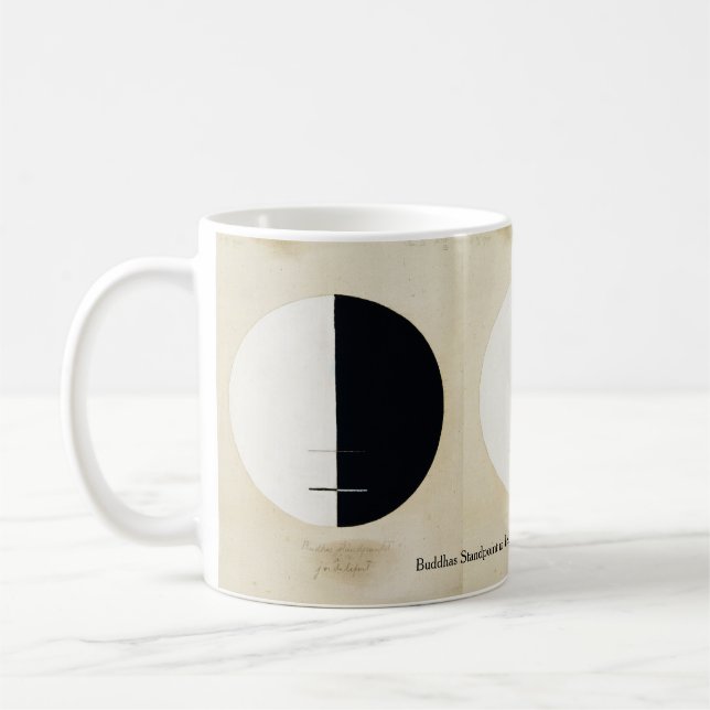 Taza De Café Arte abstracto de Hilma af Klint (Izquierda)