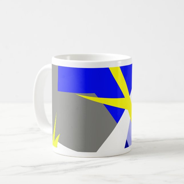 Taza De Café Arte abstracto energía (Anverso izquierdo)