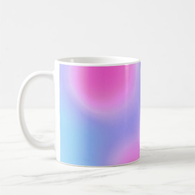 Taza De Café Arte abstracto feliz (Izquierda)