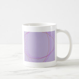 Taza De Café arte abstracto gris 8297