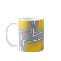 Arte abstracto rectangular gris