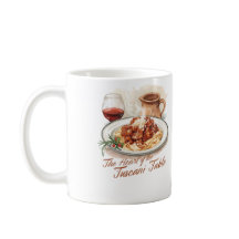 Arte Acuarela de Pappardelle Rústico Toscano