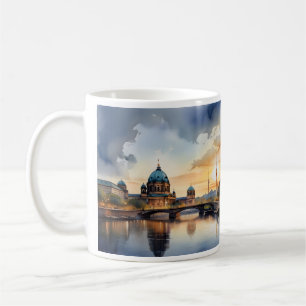 Taza De Café Arte acuático de Berlín