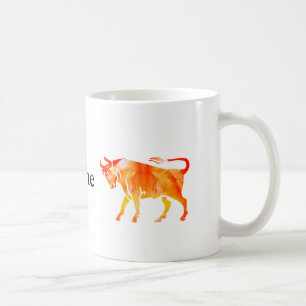 Taza De Café Arte acuático de Taurus