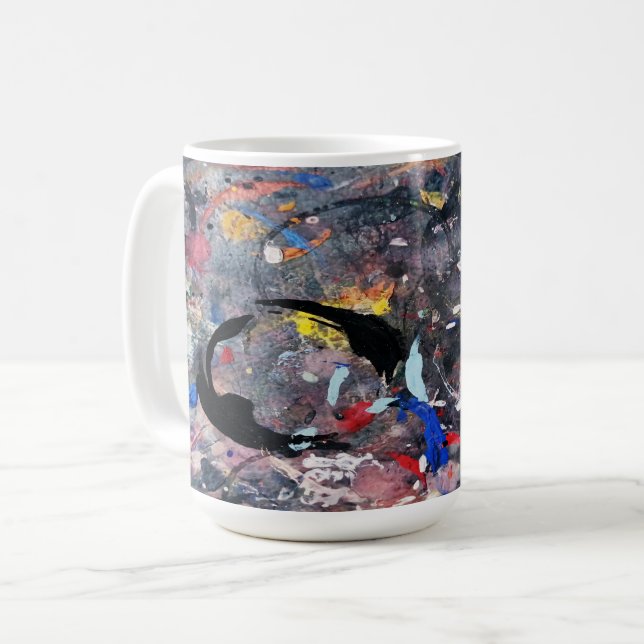 Taza De Café arte aleatorio (Anverso izquierdo)