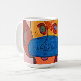Taza De Café Arte Animal Futurista
