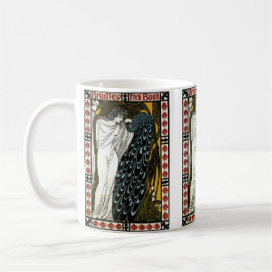 Taza De Café Arte Antiguo Modernista, El Beso de William Bradle