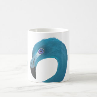 Taza De Café Arte azul del flamenco