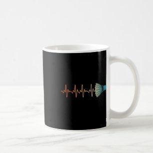 Taza De Café Arte Badminton Para Hombres Mujeres Badminton Love