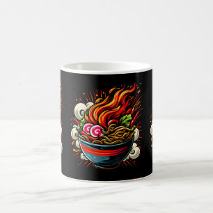 Taza De Café Arte callejero de Ramen japonés picante