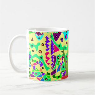 Taza De Café arte con estampado de bonito surrealista