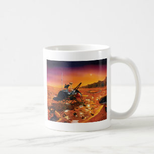Taza De Café Arte conceptual del artista del Mars Polar Lander