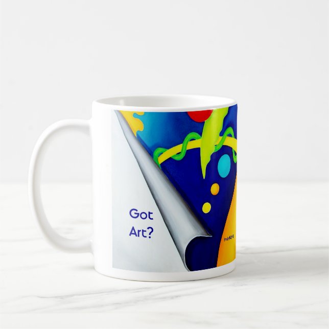 Taza De Café ¿Arte conseguido? Número 2 (Izquierda)