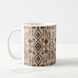Taza De Café Arte de Alfombra Marroquí Neutral