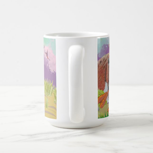 Taza De Café Arte de amapola (Mango)