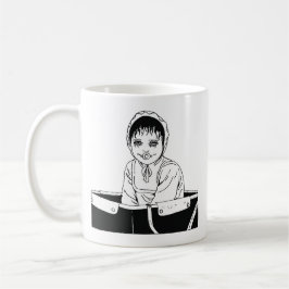 Taza De Café arte de anime de terror