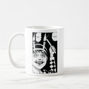 Taza De Café arte de anime de terror