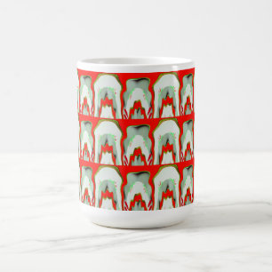Taza De Café Arte de arcos de suerte