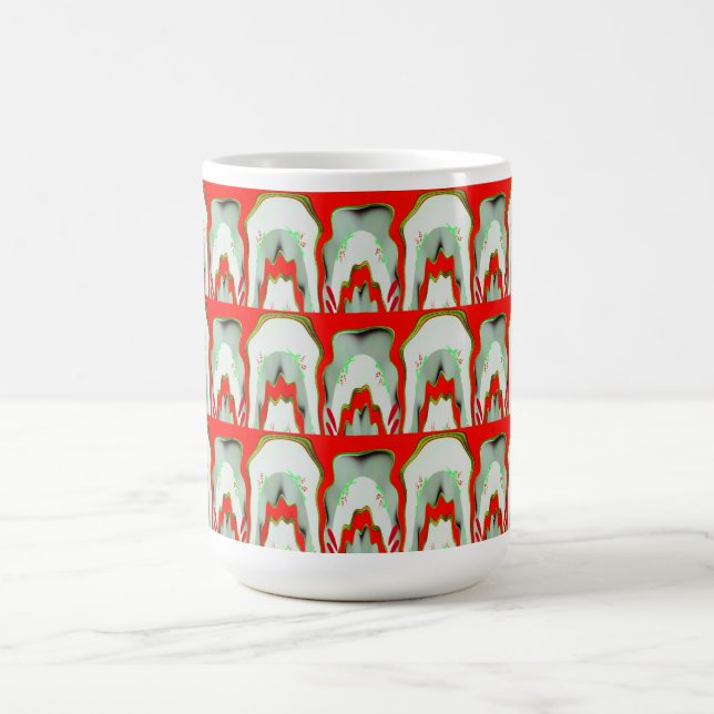 Taza De Café Arte de arcos de suerte (Centro)