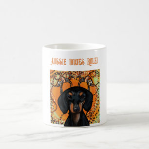 TAZA DE CAFÉ ARTE DE AUSTRALIA           