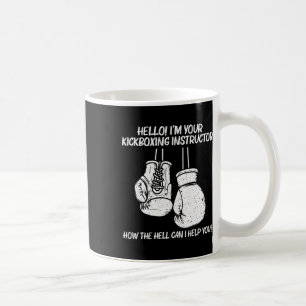 Taza De Café Arte de boxeo divertido para hombres y mujeres ent