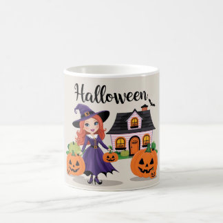 Taza De Café Arte de bruja caprichoso para celebraciones espelu
