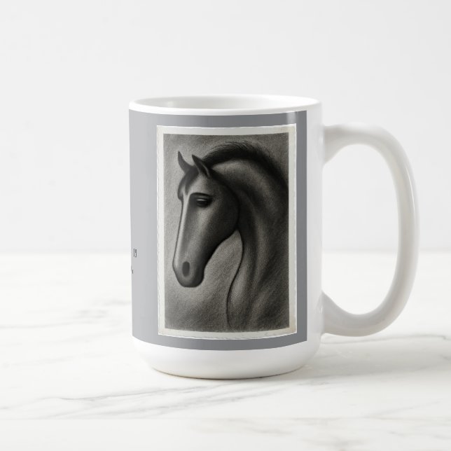 TAZA DE CAFÉ ¡ARTE DE CABALLO! (Derecha)