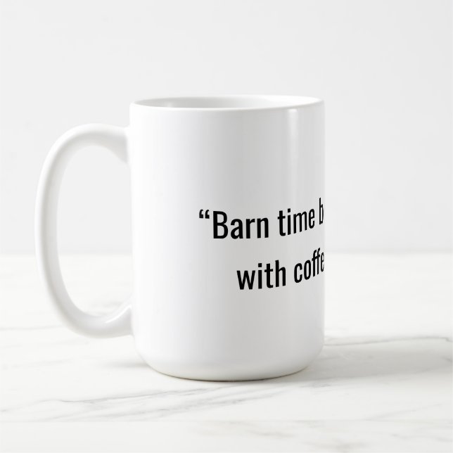 TAZA DE CAFÉ ¡ARTE DE CABALLO! (Izquierda)