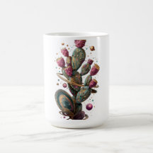 arte de cactus del desierto cósmico