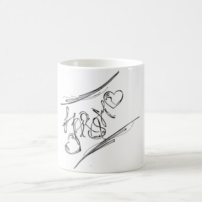 Taza De Café Arte de caligrafía (Centro)