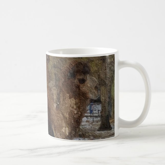 Taza De Café Arte de camello  (Derecha)