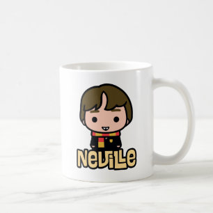 Taza De Café Arte de caricaturas de fondo largo de Neville