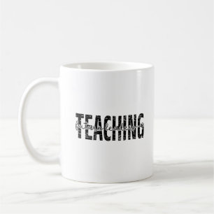 Taza De Café Arte de citas de guión de chalkboard