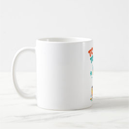 Taza De Café Arte de conejo demasiado genial para saltar