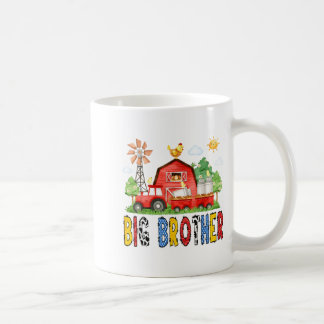 Taza De Café Arte de cumpleaños del camión de Big Brother Farm