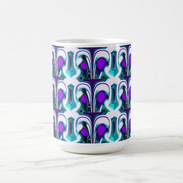 Taza De Café Arte de detección (Centro)