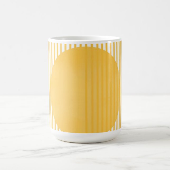 Taza De Café Arte de diseño de estilo moderno (Centro)