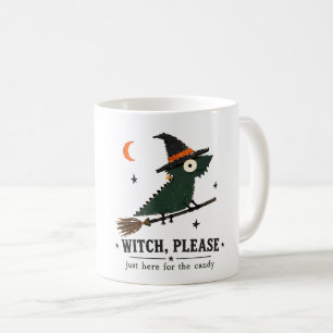 Taza De Café Arte de dragón barbudo 'Bruja, por favor'