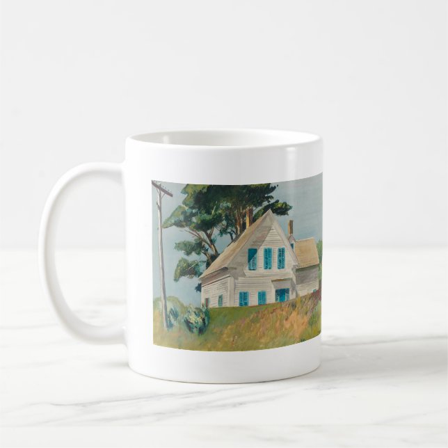 Taza De Café arte de edward hopper (Izquierda)