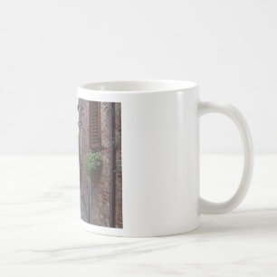 Taza De Café Arte de Escrituras en Calle Italiana Medieval