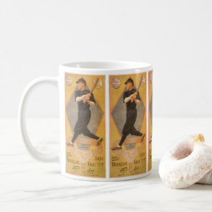 Taza De Café Arte de etiqueta de producto vintage, Boston Garte