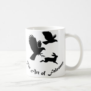 Taza De Café Arte de Falconry - Harris Hawks
