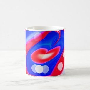 Taza De Café Arte de flores en el extranjero