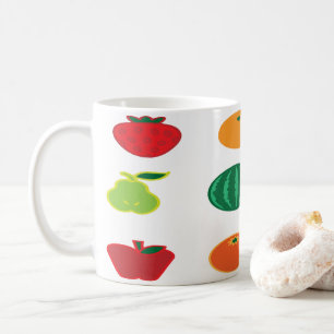 Taza De Café Arte de frutas