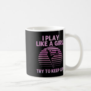 Taza De Café Arte de fútbol divertido para chicas mujeres amant