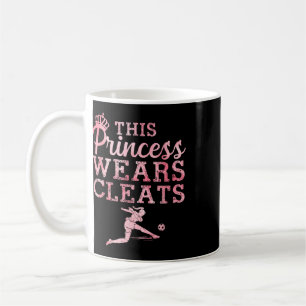 Taza De Café Arte de fútbol genial para mujeres y chicas adoles