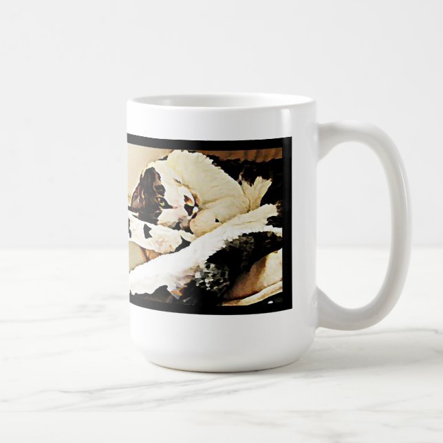 Taza De Café Arte de gato (Derecha)