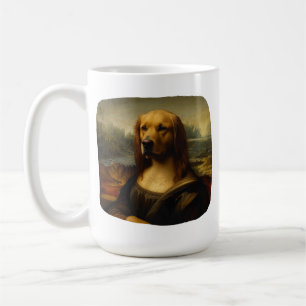 Taza De Café Arte de Golden Retriever inspirado en retratos del