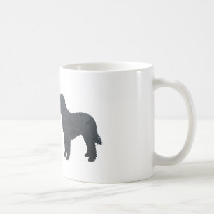 Taza De Café Arte de Goldendoodle negro/Labradoodle